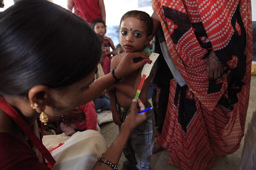 Anganwadi child nutrition check