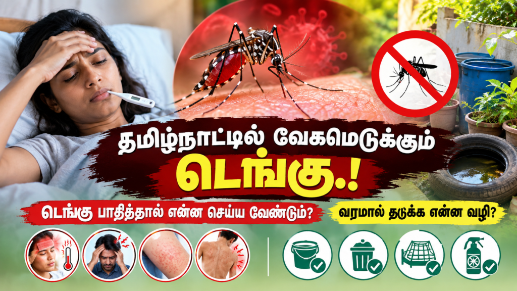 தமிழ்நாட்டில் வேகமெடுக்கும் டெங்கு.! டெங்கு பாதித்தால் என்ன செய்ய வேண்டும்? வரமால் தடுக்க என்ன வழி?