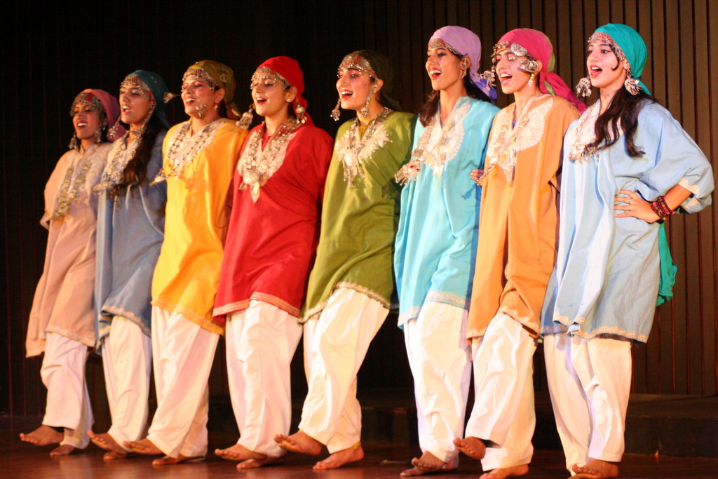 Kashmiri folk dance performance