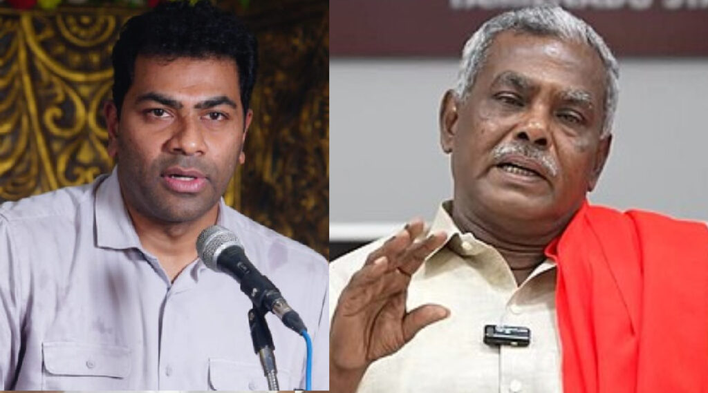 'நடவடிக்கை எடுக்க வேண்டியவர்கள் எங்களிடம் கேள்வி எழுப்புவது ஆச்சர்யம்': அமைச்சர் ஆதவ் பேச்சுக்கு சி.பி.எம் சண்முகம் பதில்