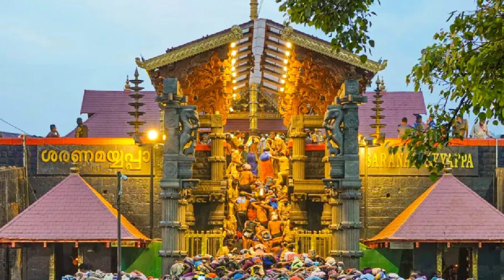 56 சவரன் தங்க கிரீடம் திருட்டு: சபரிமலை ஐயப்பன் கோயிலில் பெரும் பரபரப்பு
