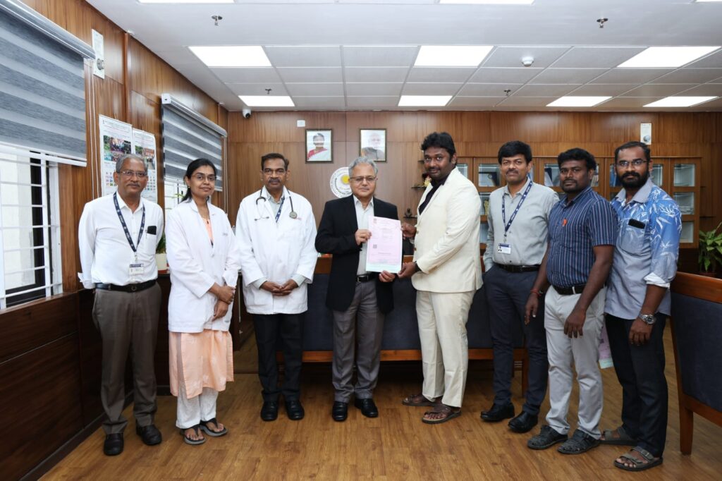 புதுச்சேரி ஜிப்மர் மருத்துவமனையும் இ எஸ் ஐ சி இணைந்து ஒப்பந்தம் இன்று கையெழுத்தானது