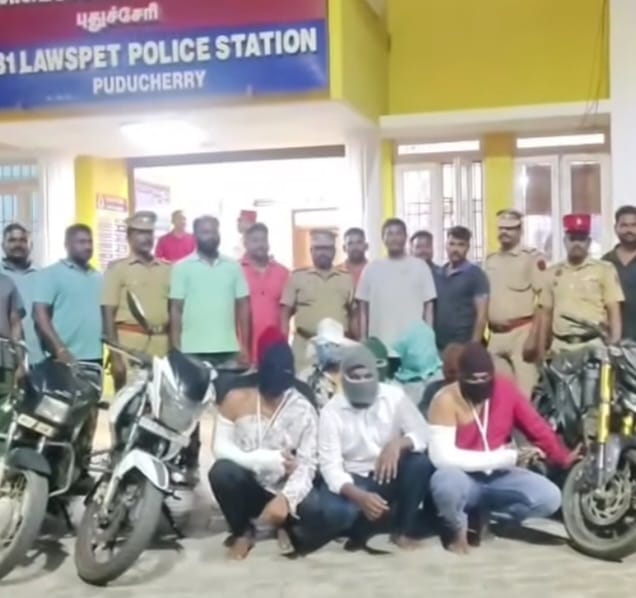 பிரபல ரவுடி ஆனந்த் கொலை சம்பவத்தில் தலைமறைவான ஐந்து குற்றவாளிகள் கைது
