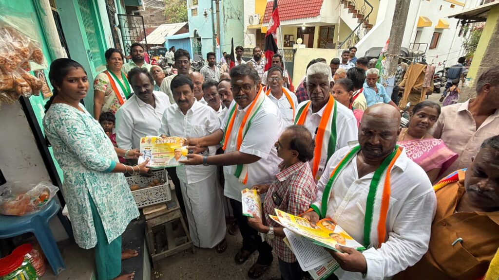 மக்களே என் பலம்; மக்களுக்கு நல்லது செய்திருப்பதால்தான் தேர்தலில் போட்டியிடுகிறேன் – அசோக் ஆனந்த் 