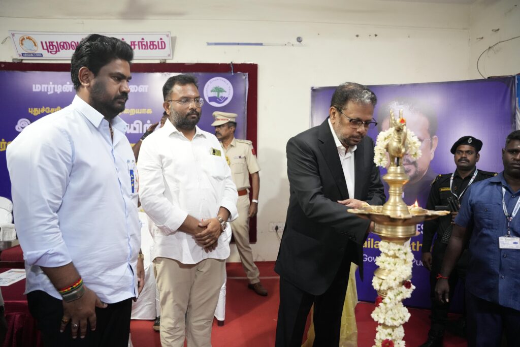 யூ பி எஸ் சி பயிற்சி மையத்தை துணைநிலை ஆளுநர் திறந்து வைத்தார்