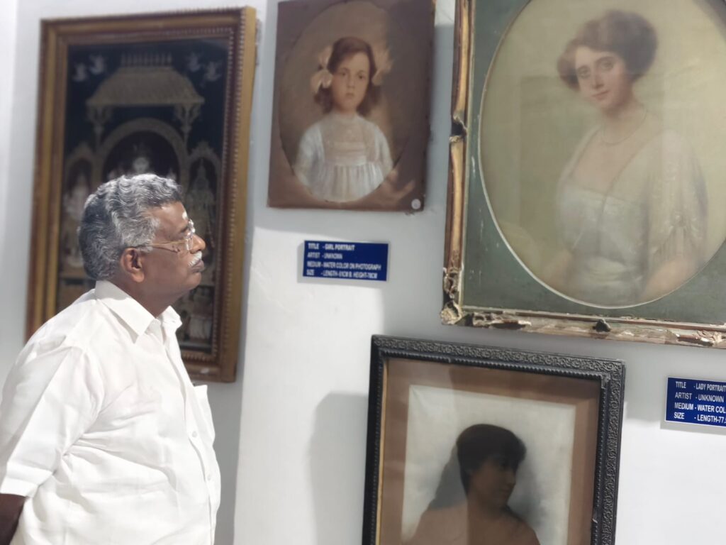 அரசு அருங்காட்சியகம் மற்றும் ரோமன் ரோலண்ட் நூலகத்தில் கலை பண்பாட்டுத் துறை அமைச்சர் ராஜவேலு ஆய்வு