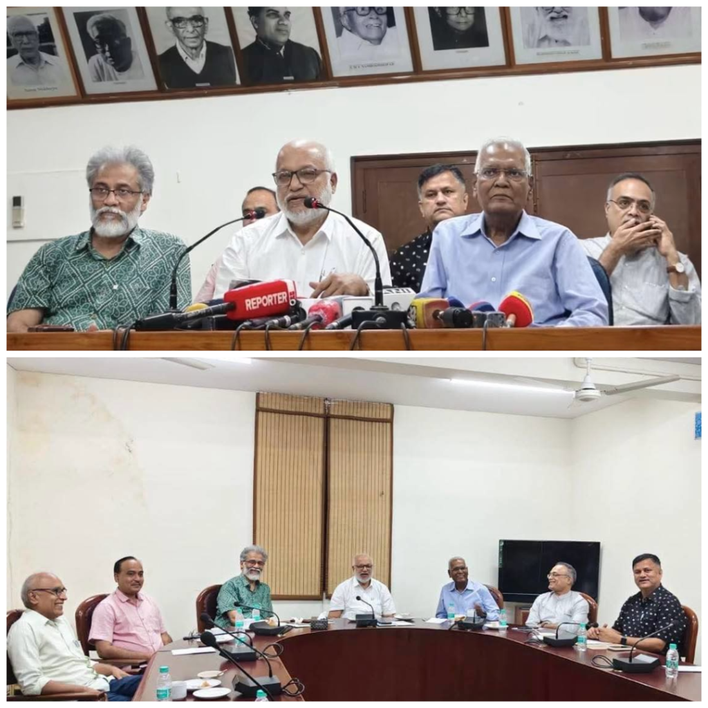 வாக்குரிமையைப் பாதுகாப்போம். இந்தியத் தேர்தல் ஆணையத்தின் நம்பகத்தன்மையை மீட்டெடுப்போம்