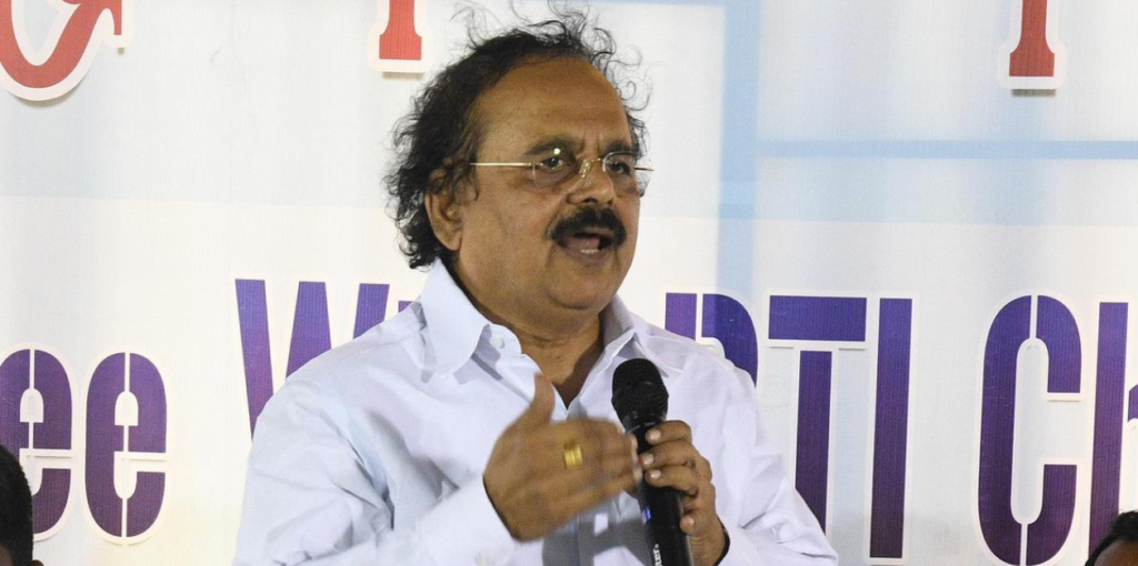 காங்கிரஸ் மூத்த தலைவரும், முன்னாள் மத்திய அமைச்சர் சுதர்சன நாச்சியப்பன் காலமானார்.!