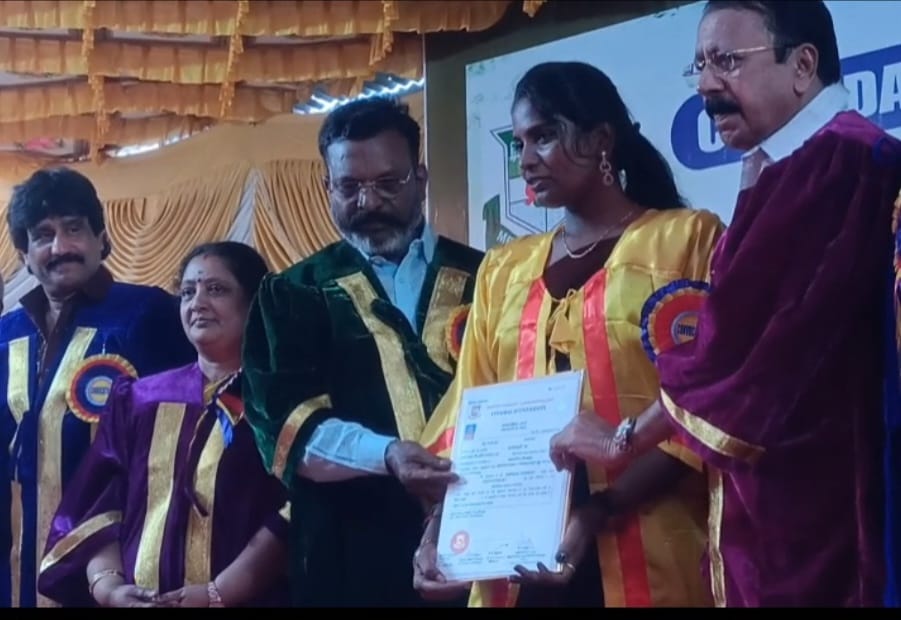 கந்தசாமி நாயுடு மகளிர் கல்லூரியில் பட்டமளிப்பு விழா