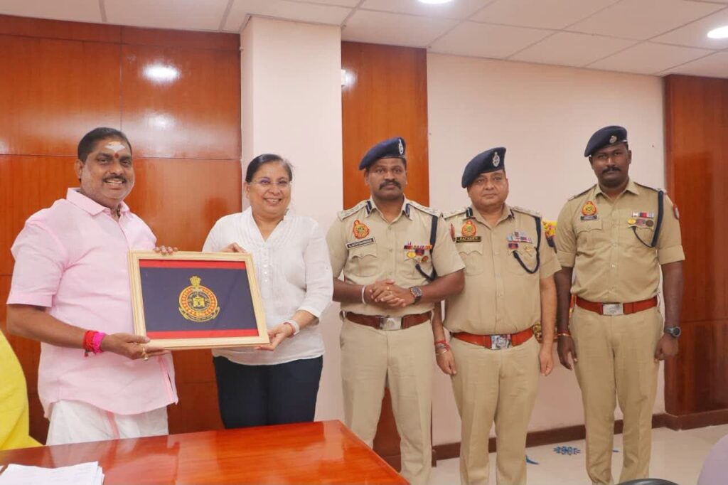 அமைச்சர் நமச்சிவாயம் தலைமையில் சட்டம் ஒழுங்கு மற்றும் போக்குவரத்து மேலாண்மை தொடர்பாக ஆலோசனை கூட்டம்