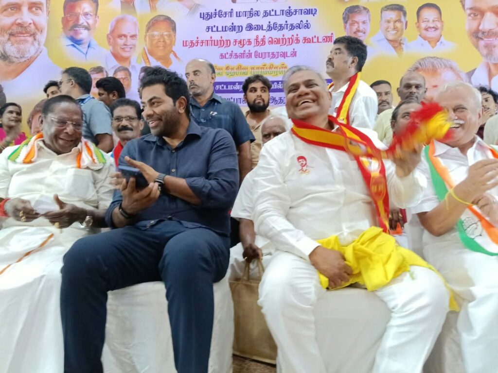 தீய சக்தி திமுகவை டெபாசிட் இழக்க செய்ய வேண்டும் - என்.ஆனந்த் பேச்சு