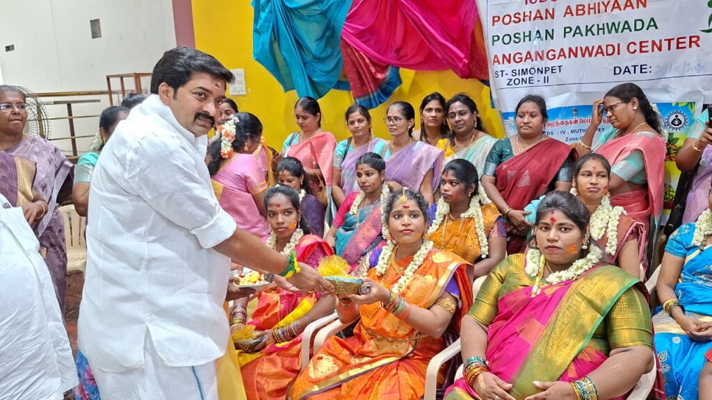 சமத்துவ சீமந்தம் வையாபுரி மணிகண்டன் தலைமையில் நடைபெற்றது