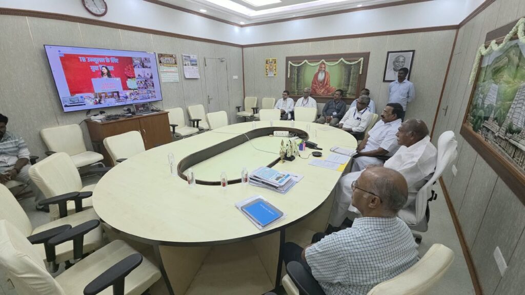 காசநோய் இல்லா கிராமங்கள் திட்டத்தை மத்திய நலத்துறை அமைச்சர் ஜே பி நாட்டா காணொளி மூலம் துவக்கி வைத்தார்