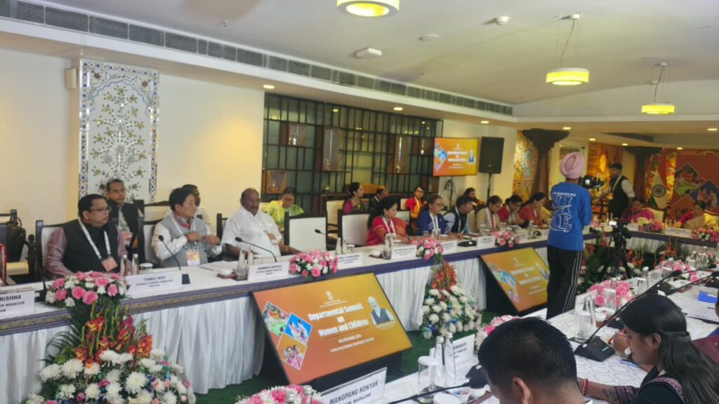 மகளிர் மற்றும் குழந்தைகள் மேம்பாட்டுத் துறைசார் உச்சி மாநாட்டில் அமைச்சர் சிவக்கொழுந்து உரை