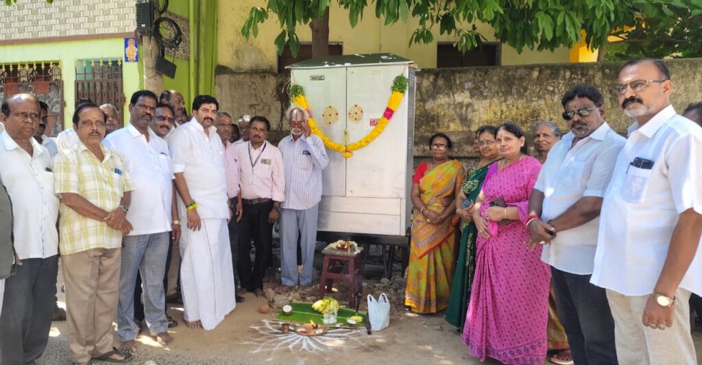 மின் மாற்றியை பயன்படுத்தி மின்வெட்டு பிரச்சினைகளுக்கு நிரந்தர தீர்வு - வையாபுரி மணிகண்டன் முயற்சி