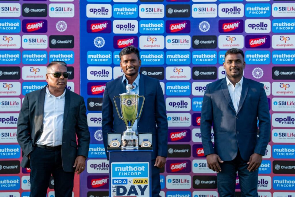 இந்தியா‘ஏ’– ஆஸ்திரேலியா ‘ஏ' அணிகள் தொடரை ஆஸ்திரேலியா 2-1 என்ற கணக்கில் கைப்பற்றியது