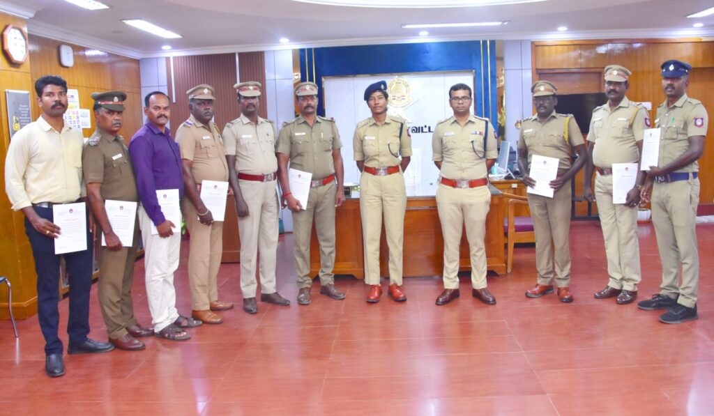 கடலூர் மாவட்ட காவல்துறையின் மாதாந்திர குற்றக் கலந்தாய்வுக் கூட்டம்
