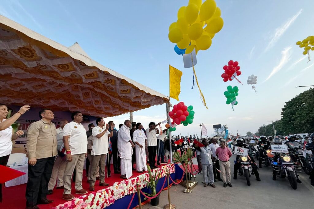"போதைப்பொருளுக்கு எதிரான தேசப் பயணம்"ஆளுநர் தொடங்கி வைத்தார்