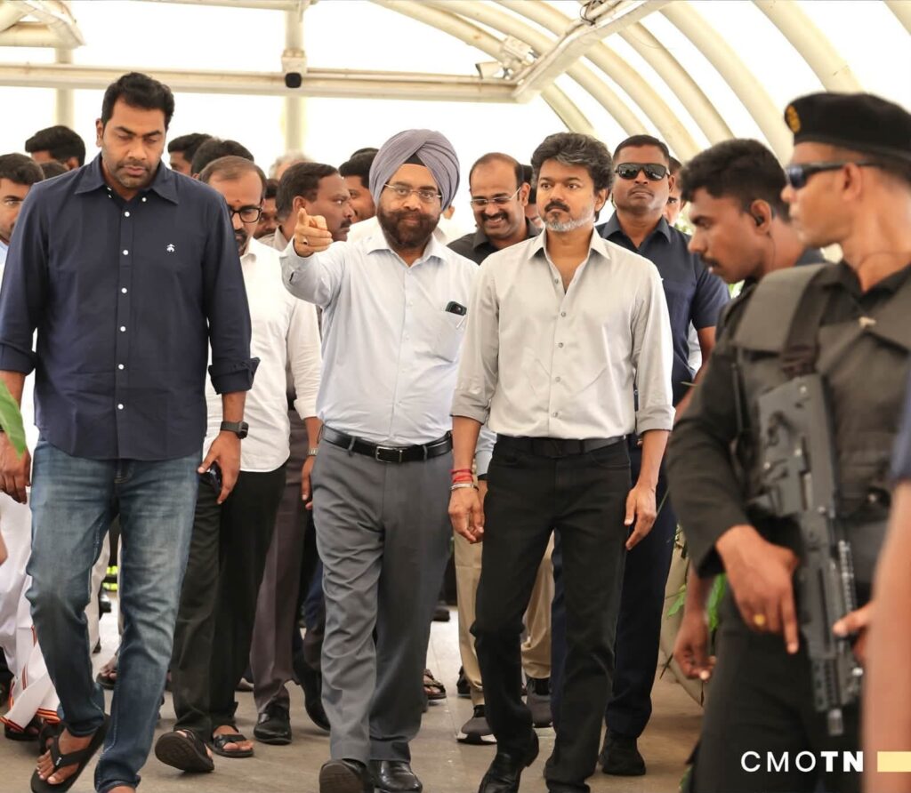 முதலமைச்சர் சென்னை மாநகராட்சியின் வரலாற்றுச் சிறப்புமிக்க ரிப்பன் மாளிகையை ஆய்வு நடத்தினார்