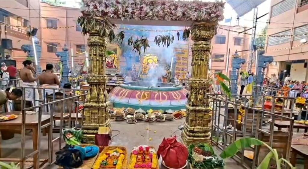 7-வது ஆண்டாக சத சண்டி மஹா ஹோமம் உலக நன்மைக்காக நடைபெற்றது