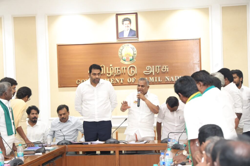 விவசாயின் பிரச்சனை முதல்வரிடம் கலந்து பேசி நல்ல முடிவு எடுக்கப்படும் நீர்வளத் துறை அமைச்சர் ஆனந்த் தகவல்