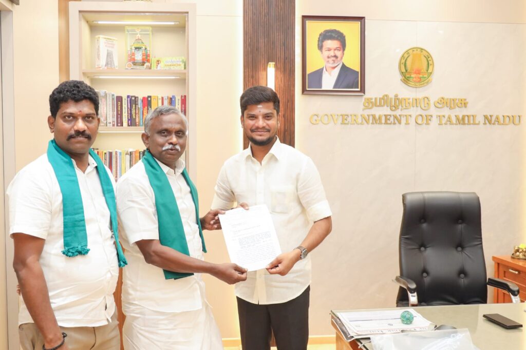 குத்தகை உரிமையை பாதுகாக்க மதுரை உயர் நீதிமன்றத்தில் விதிவிலக்கு பெற வேண்டும்: அமைச்சரிடம் பி.ஆர்.பாண்டியன் கோரிக்கை