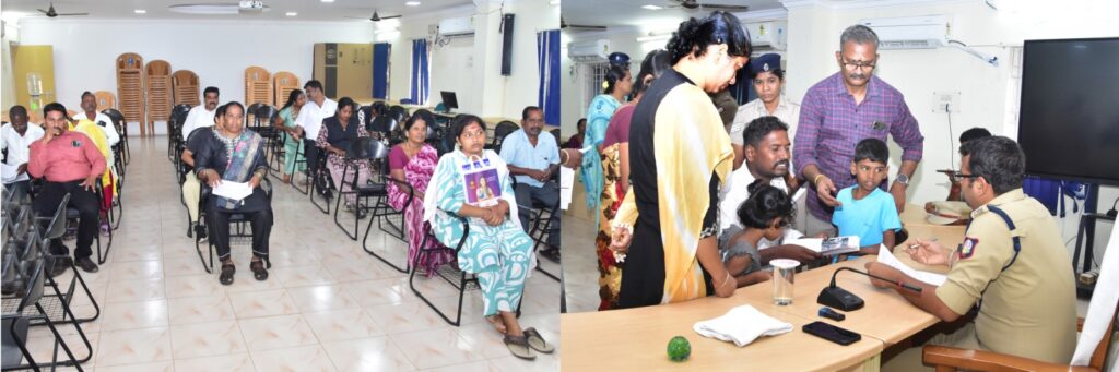 கடலூர் மாவட்ட காவல் கண்காணிப்பாளர் அலுவலகத்தில் பொதுமக்கள் குறைதீர் மனுக்கள் பெறும் முகாம்