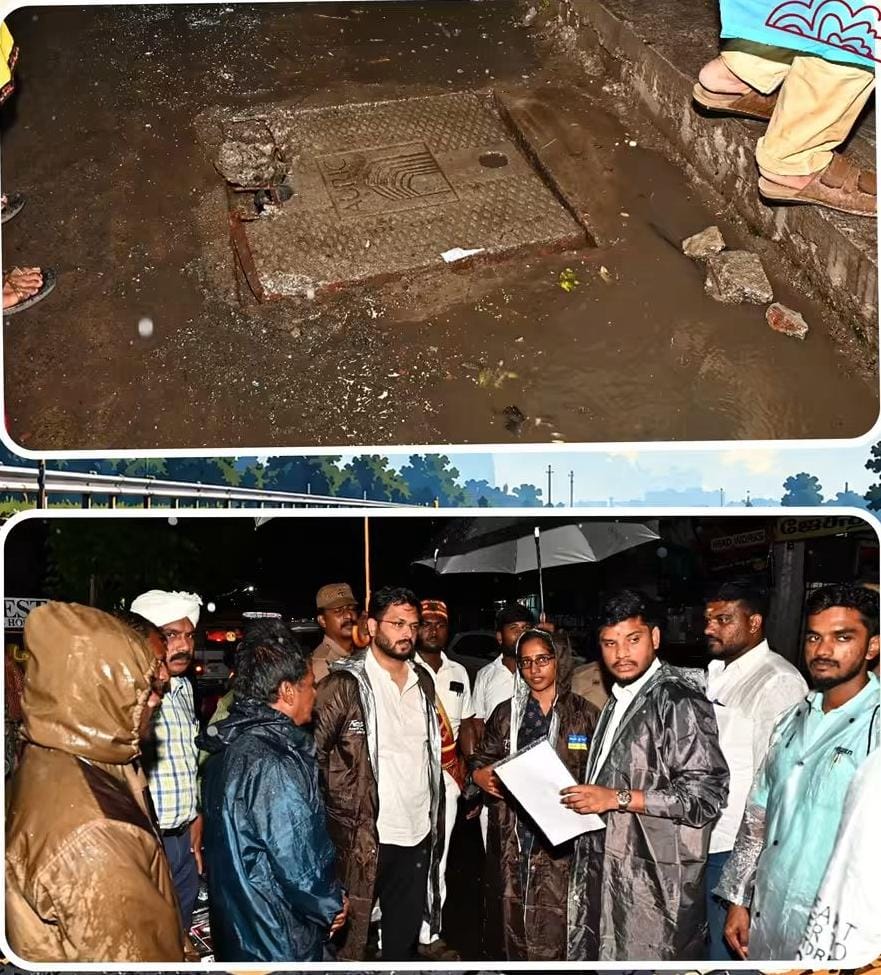 திருச்சியில் 10 இடங்களில் வெள்ள நீர் தேங்கும் அபாயம் : மாஸ்டர் பிளான் மூலம் நிரந்தர தீர்வு - அமைச்சர் ரமேஷ்