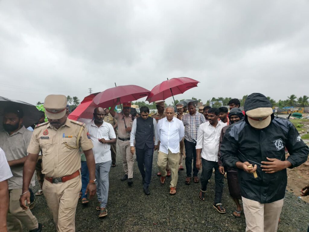 அர்னாப் புயலை முன்னிட்டு பொதுமக்கள் எச்சரிக்கையுடன் இருக்க வேண்டும் - மல்லாடி கிருஷ்ணாராவ்