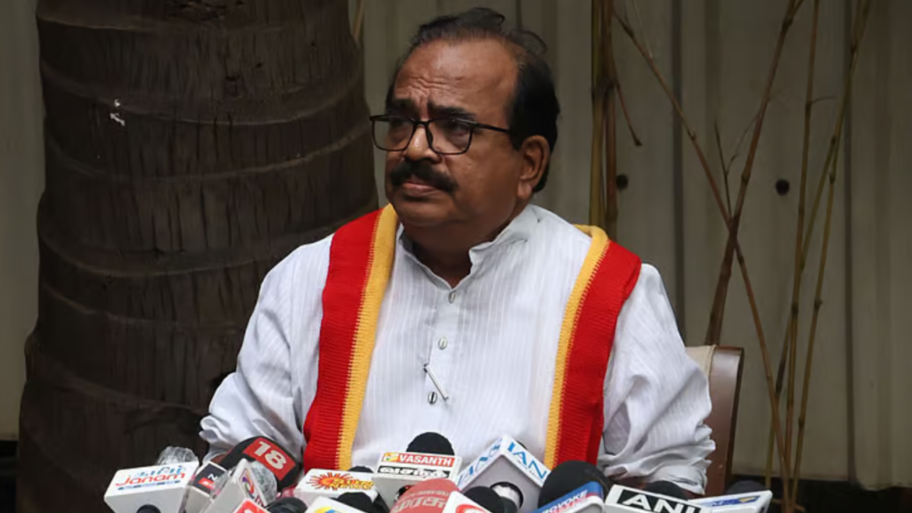 தவெகவில் இருந்து நாஞ்சில் சம்பத் விலகல்? அவரே போட்ட அதிர்ச்சி பதிவு.!