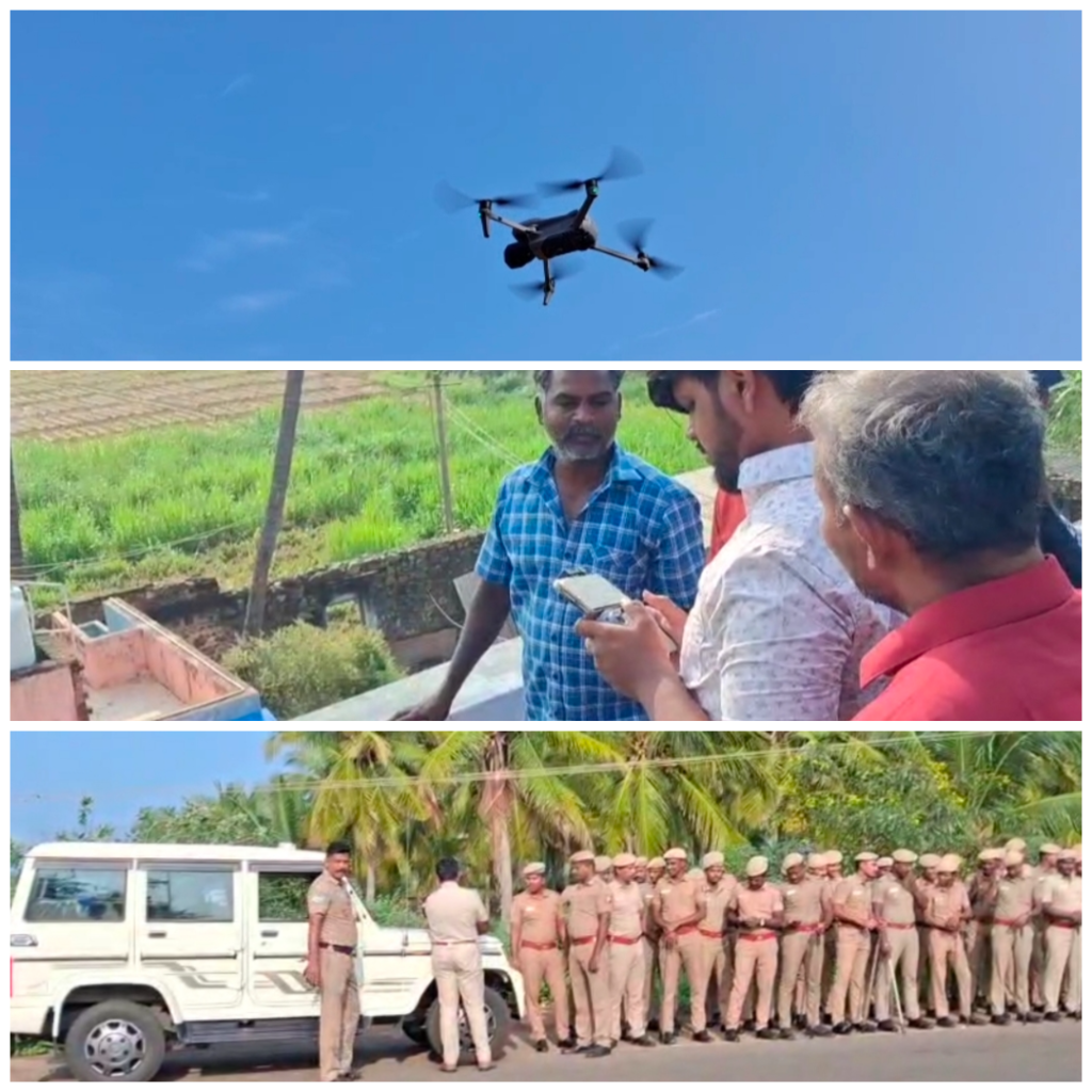 தேனி சிறையிலிருந்து தப்பிய கைதிகளை ட்ரோன் மூலம் தேடுதல் வேட்டை: இதுவரை நான்கு பேர் கைது
